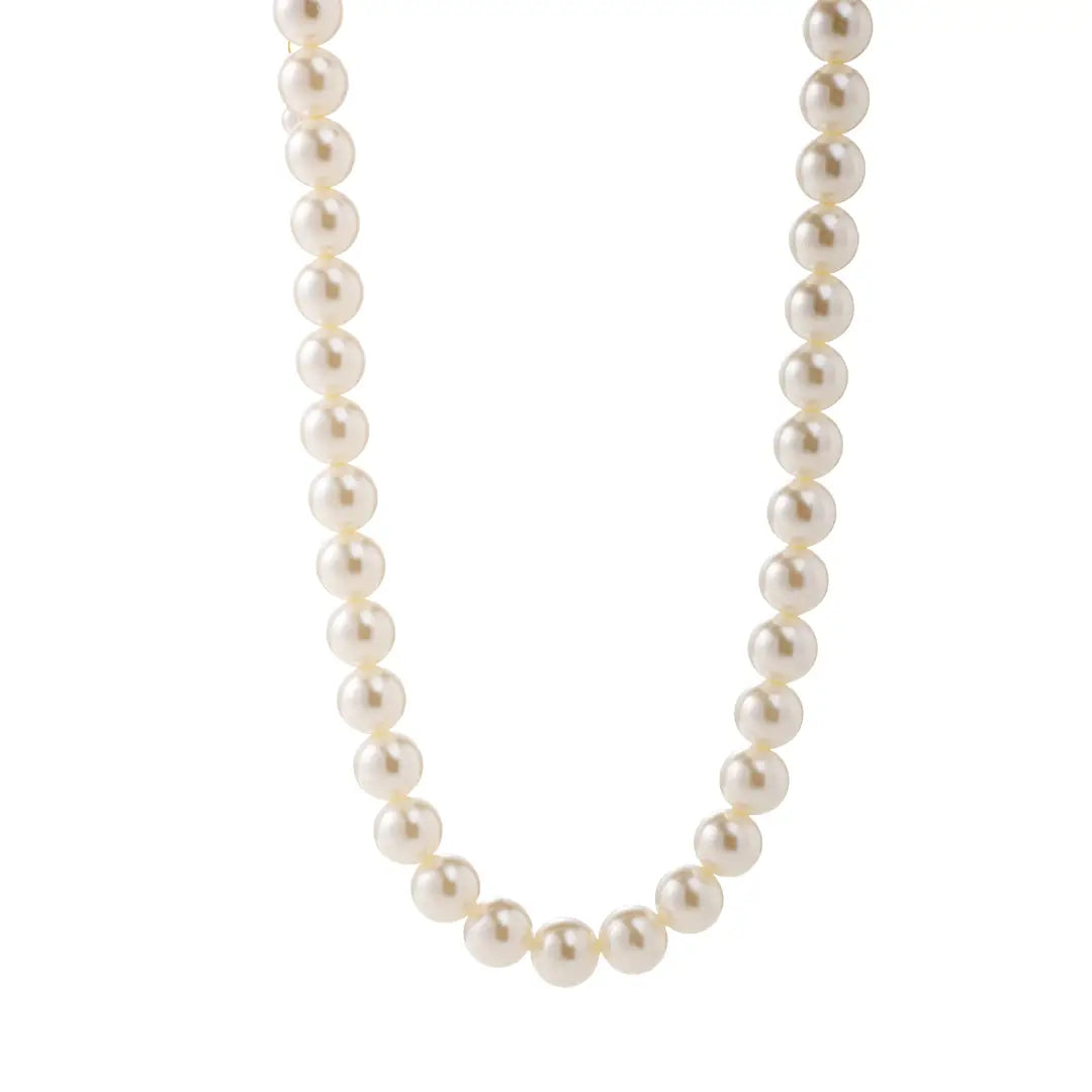 925 Sterling Silver Pearl Necklace for Women